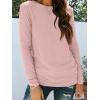 imageAUTOMET Long Sleeve Shirts for Women Business Casual Tops Fall Fashion Clothes Workout Plus Size Teacher School Outfits 202501pink