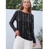 imageAUTOMET Long Sleeve Shirts for Women Business Casual Tops Fall Fashion Clothes Workout Plus Size Teacher School Outfits 2025Blackdotline