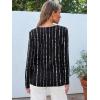 imageAUTOMET Long Sleeve Shirts for Women Business Casual Tops Fall Fashion Clothes Workout Plus Size Teacher School Outfits 2025Blackdotline