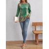 imageAUTOMET Long Sleeve Shirts for Women Business Casual Tops Fall Fashion Clothes Workout Plus Size Teacher School Outfits 2025Floralgreen