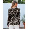 imageAUTOMET Long Sleeve Shirts for Women Business Casual Tops Fall Fashion Clothes Workout Plus Size Teacher School Outfits 2025Leopard