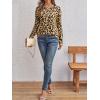 imageAUTOMET Long Sleeve Shirts for Women Business Casual Tops Fall Fashion Clothes Workout Plus Size Teacher School Outfits 2025Leopard2