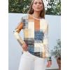 imageAUTOMET Long Sleeve Shirts for Women Business Casual Tops Fall Fashion Clothes Workout Plus Size Teacher School Outfits 2025Plaidmulti