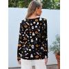 imageAUTOMET Long Sleeve Shirts for Women Business Casual Tops Fall Fashion Clothes Workout Plus Size Teacher School Outfits 2025Pumpkin