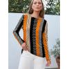 imageAUTOMET Long Sleeve Shirts for Women Business Casual Tops Fall Fashion Clothes Workout Plus Size Teacher School Outfits 2025Stripeddots