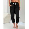 imageAUTOMET Sweatpants Women with Pockets Lounge Pajama Travel Pants Work Joggers Fall Clothes Winter Teachers Outfits 2025Black