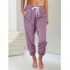 imageAUTOMET Sweatpants Women with Pockets Lounge Pajama Travel Pants Work Joggers Fall Clothes Winter Teachers Outfits 2025Lightpurple
