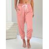 imageAUTOMET Sweatpants Women with Pockets Lounge Pajama Travel Pants Work Joggers Fall Clothes Winter Teachers Outfits 2025Pink