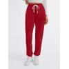imageAUTOMET Sweatpants Women with Pockets Lounge Pajama Travel Pants Work Joggers Fall Clothes Winter Teachers Outfits 2025Red