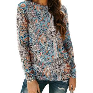 imageAUTOMET Long Sleeve Shirts for Women Business Casual Tops Fall Fashion Clothes Workout Plus Size Teacher School Outfits 2025Bohoblue