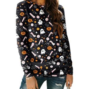 imageAUTOMET Long Sleeve Shirts for Women Business Casual Tops Fall Fashion Clothes Workout Plus Size Teacher School Outfits 2025Pumpkin