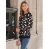 imageAUTOMET Long Sleeve Shirts Womens Pleated Business Casual Blouses with Smocked CuffsPumpkin