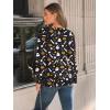 imageAUTOMET Long Sleeve Shirts Womens Pleated Business Casual Blouses with Smocked CuffsPumpkin