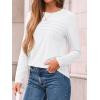 imageAUTOMET Long Sleeve Shirts for Women Pleated Dressy Casual Business Blouses Trendy Fashion Tunic Basic Tops