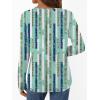 imageAUTOMET Long Sleeve Shirts for Women Tops V Neck Casual Top Comfortable Shirt Soft Basic Tees Women BlousesBluestriped