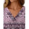 imageAUTOMET Long Sleeve Shirts for Women Tops V Neck Casual Top Comfortable Shirt Soft Basic Tees Women BlousesPurpleprint