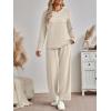 imageAUTOMET Sweatsuits Women 2 Piece Outfit Fall Airport Lounge Sweat Sets With Wide Leg Pants Track Fashion Suits 2025Beige