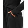 imageAUTOMET Sweatsuits Women 2 Piece Outfit Fashion Travel Lounge Sets With Wide Leg Pants Airport Track Suits Fall Clothes 2025Black
