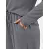 imageAUTOMET Sweatsuits Women 2 Piece Outfit Fashion Travel Lounge Sets With Wide Leg Pants Airport Track Suits Fall Clothes 2025Darkgrey