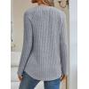 imageAUTOMET Womens Long Sleeve Shirts Fall Fashion Tops 2025 Crewneck Dressy Sweaters Tunic Winter Clothes Casual OutfitsGrey