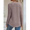 imageAUTOMET Womens Long Sleeve Shirts Fall Fashion Tops 2025 Crewneck Dressy Sweaters Tunic Winter Clothes Casual OutfitsKhaki