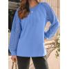 imageAUTOMET Womens Long Sleeve Shirts Pleated Lace Tops Fall Fashion Outfits Business Casual BlousesLightblue