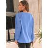 imageAUTOMET Womens Long Sleeve Shirts Pleated Lace Tops Fall Fashion Outfits Business Casual BlousesLightblue