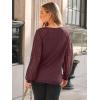 imageAUTOMET Womens Long Sleeve Shirts VNeck Lace Tops Business Casual Blouses Tee Trendy 2025 Fall Fashion Outfits Clothes