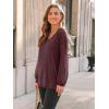 imageAUTOMET Womens Long Sleeve Shirts VNeck Lace Tops Business Casual Blouses Tee Trendy 2025 Fall Fashion Outfits Clothes