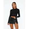 imageAUTOMET Womens Long Sleeve TShirts Trendy Basic Fitted Compression Going Out Crop Tops Fall Fashion Y2K Clothes 2025 OutfitsBlack