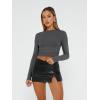 imageAUTOMET Womens Long Sleeve TShirts Trendy Basic Fitted Compression Going Out Crop Tops Fall Fashion Y2K Clothes 2025 OutfitsGray