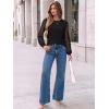 imageAUTOMET Womens Long Sleeve Tops Dressy Casual Shirts 2025 Fall Outfits Lace Business Blouses Cute TShirts Work ClothesBlack