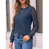 imageAUTOMET Womens Long Sleeve Tops Dressy Casual Shirts 2025 Fall Outfits Lace Business Blouses Cute TShirts Work ClothesNavy