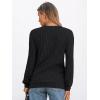imageAUTOMET Womens V Neck Long Sleeve Shirt Fall Fashion Tops Tunic Dressy Casual Sweater Clothes Cute Trendy Work Outfits 2025Black