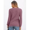 imageAUTOMET Womens V Neck Long Sleeve Shirt Fall Fashion Tops Tunic Dressy Casual Sweater Clothes Cute Trendy Work Outfits 2025Burgundy