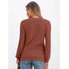 imageAUTOMET Womens V Neck Long Sleeve Shirt Fall Fashion Tops Tunic Dressy Casual Sweater Clothes Cute Trendy Work Outfits 2025Caramel