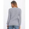 imageAUTOMET Womens V Neck Long Sleeve Shirt Fall Fashion Tops Tunic Dressy Casual Sweater Clothes Cute Trendy Work Outfits 2025Grey