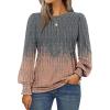 Ombre Grey Coral
