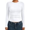 imageAUTOMET Womens Long Sleeve TShirts Trendy Basic Fitted Compression Going Out Crop Tops Fall Fashion Y2K Clothes 2025 OutfitsWhite