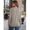 imageAUTOMET Long Sleeve Shirts for Women Basic Business Casual Tops Work Clothes 2025 Fall Fashion OutfitsCoffee Grey
