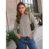 imageAUTOMET Long Sleeve Shirts for Women Basic Business Casual Tops Work Clothes 2025 Fall Fashion OutfitsCoffee Grey