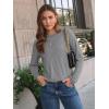imageAUTOMET Long Sleeve Shirts for Women Basic Business Casual Tops Work Clothes 2025 Fall Fashion OutfitsGrey