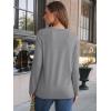 imageAUTOMET Long Sleeve Shirts for Women Basic Business Casual Tops Work Clothes 2025 Fall Fashion OutfitsGrey