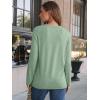 imageAUTOMET Long Sleeve Shirts for Women Basic Business Casual Tops Work Clothes 2025 Fall Fashion OutfitsLight Green