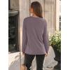 imageAUTOMET Long Sleeve Shirts for Women Basic Business Casual Tops Work Clothes 2025 Fall Fashion OutfitsRose Taupe