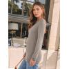 imageAUTOMET Womens Long Sleeve Shirts V Neck Casual Tops Loose Dressy Basic Fall Fashion Trendy Outfits Winter ClothesCoffee Grey