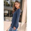 imageAUTOMET Womens Long Sleeve Shirts V Neck Casual Tops Loose Dressy Basic Fall Fashion Trendy Outfits Winter ClothesDarkblue