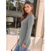 imageAUTOMET Womens Long Sleeve Shirts V Neck Casual Tops Loose Dressy Basic Fall Fashion Trendy Outfits Winter ClothesGrey