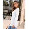imageAUTOMET Womens Long Sleeve Shirts V Neck Casual Tops Loose Dressy Basic Fall Fashion Trendy Outfits Winter ClothesWhite