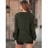imageAUTOMET Womens Long Sleeve Tops Loose Fit Fall Cute Thick T Shirts Winter Cruise Outfits Trendy ClothesArmy Green